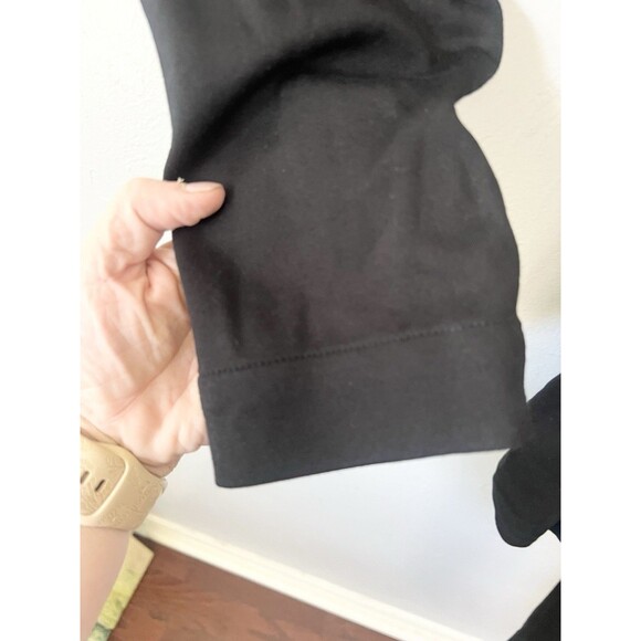 Ruby Ribbon Wrap Ponte Jacket Cardigan Sweater Top With Belt Size 2X XXL Black - Picture 4 of 9